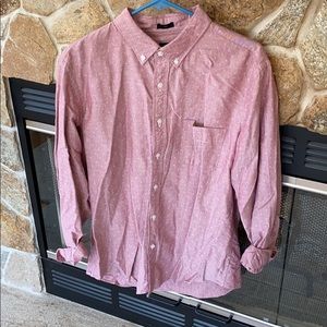 Mens large Jcrew slim fit button down